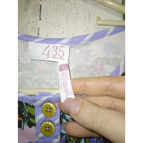 MATILDA JANE 435 TWEEN GIRLS  BEAUTIFUL  FLORAL LONG SLEEVE  DRESS GIRLS  10 - Picture 4 of 6